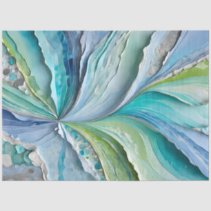 Colorful Paper Collage Art Tissue Paper