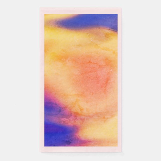 Colorful Paper Guest Towels (Front)