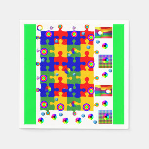 Colorful Paper Napkin