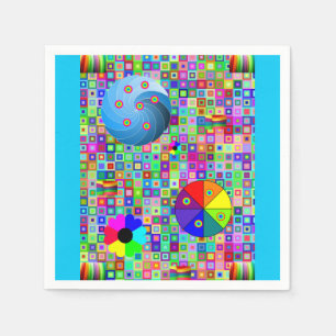 Colorful Paper Napkin
