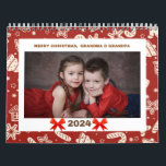 Colorful Paper Trees Christmas Photo Calendar<br><div class="desc">Colorful Paper Trees Christmas Photo Calendar</div>