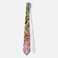 Colorful Paperclip Tie