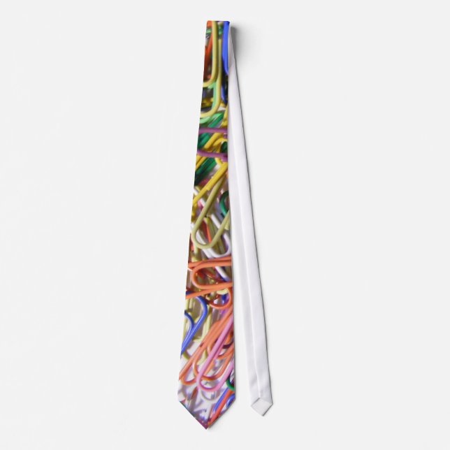 Colorful Paperclip Tie (Front)