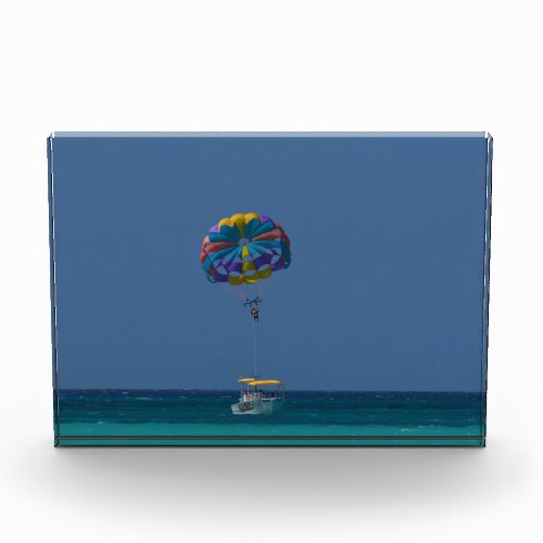 Colorful Parasailing Acrylic Award