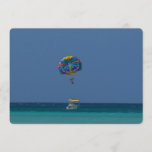 Colorful Parasailing Invitation