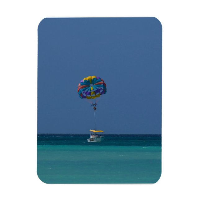 Colorful Parasailing Magnet (Vertical)