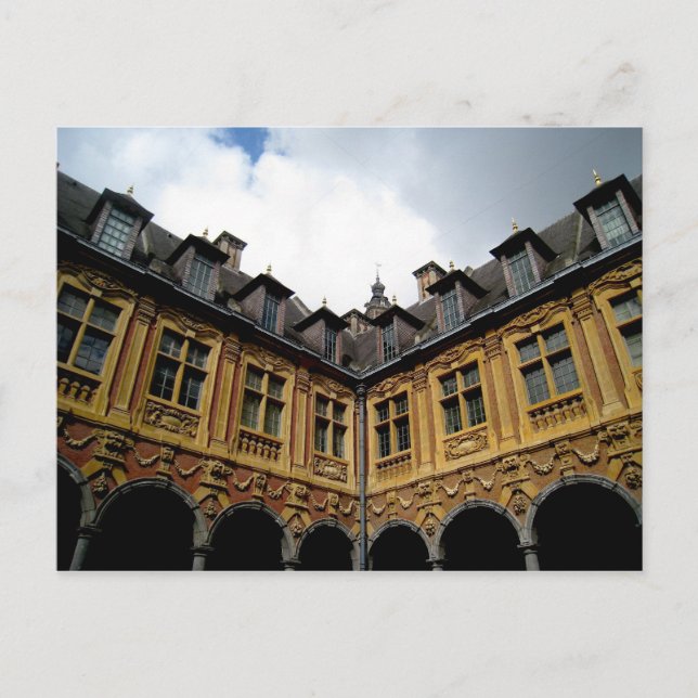 Colorful Parisian Windows Postcard (Front)