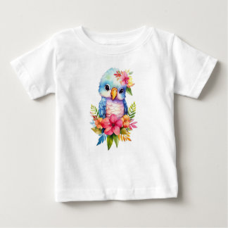 Colorful Parrot Baby T-Shirt