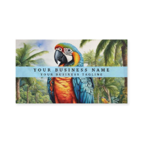 Colorful Parrot Business Cards