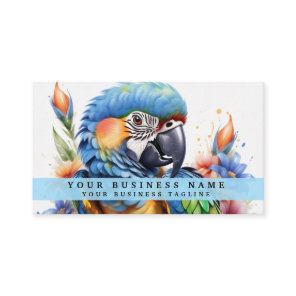 Colorful Parrot Business Cards