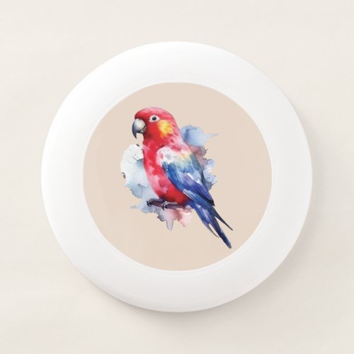 Colorful parrot design Wham_O frisbee