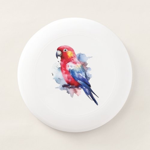 Colorful parrot design Wham_O frisbee