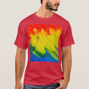 Colorful parrot feathers T-Shirt