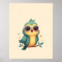 Colorful Parrot Jungle Friend Wall Art