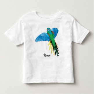 Colorful Parrot Toddler T-shirt