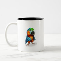 Colorful parrot!