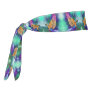 Colorful Parrots Tie Headband - Painting
