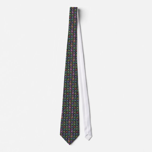 Colorful Party Confetti Tie (Front)