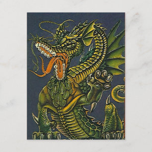 Colorful Party Dragon ~Customize These Invitations