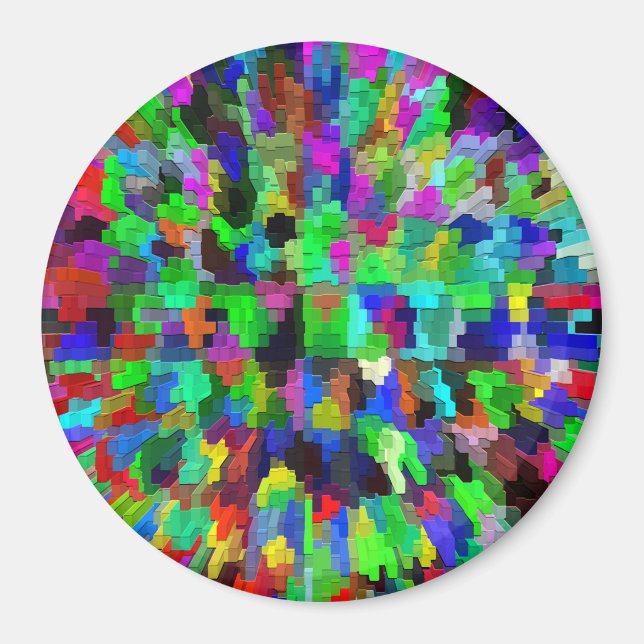 Colorful Partyin'...... Magnet (Front)