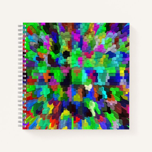 Colorful Partyin'...... Notebook (Front)