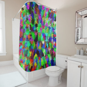 Colorful Partyin'..... Shower Curtain