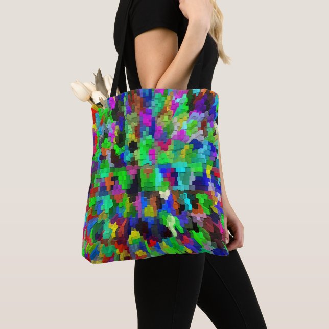 Colorful Partyin'...... Tote Bag (Close Up)