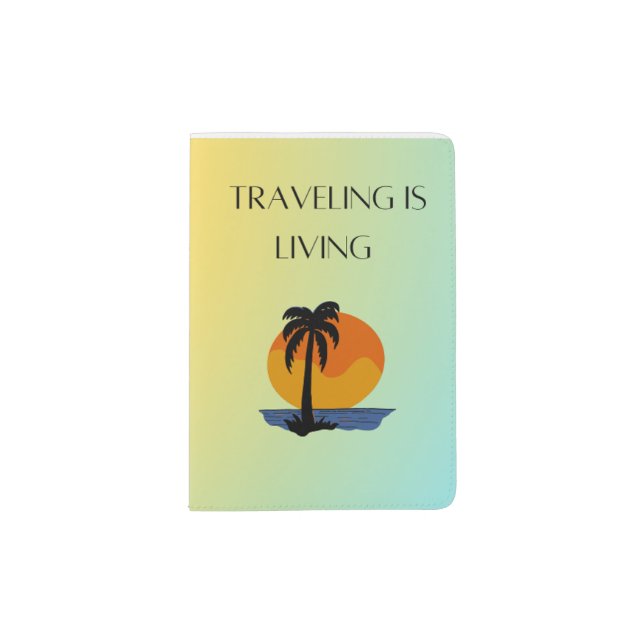 Colorful passport cover (Front)