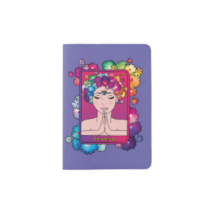 Colorful passport holder