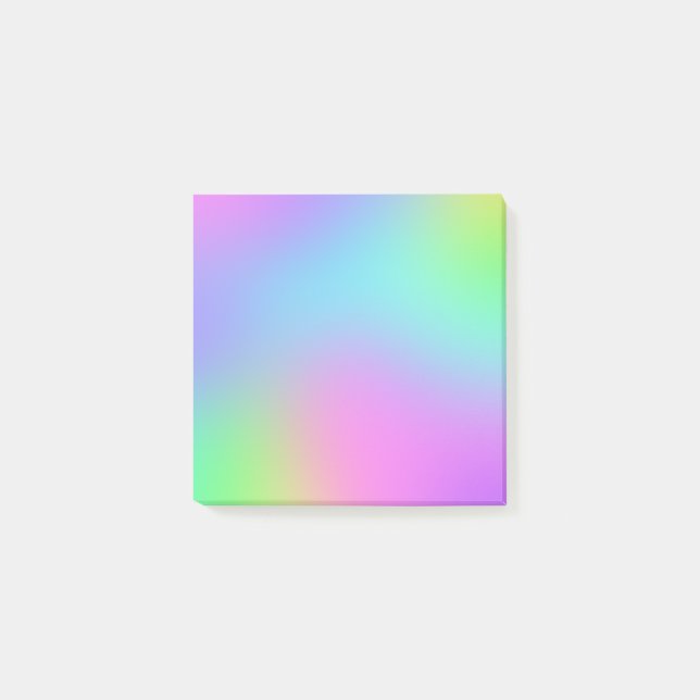 Colorful Pastel Blur Gradient Notes (Front)