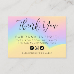 Colorful Pastel Calligraphy Pastel Media Insert