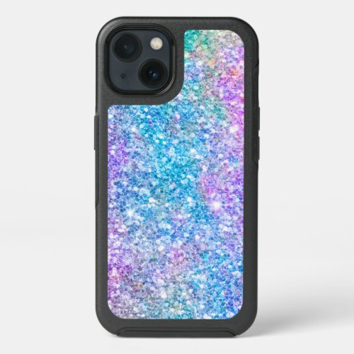 Colorful Pastel Colors Glitter Print GR5 iPhone 13 Case