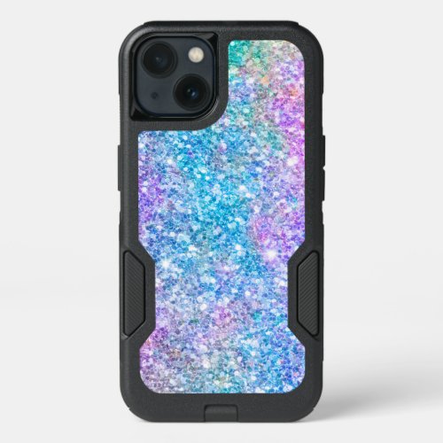Colorful Pastel Colors Glitter Print GR6 iPhone 13 Case