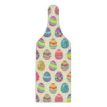Colorful Pastel Easter Eggs Cute Pattern Cutting Board at Zazzle
