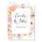 Colorful Pastel Floral Cards and Gifts Sign