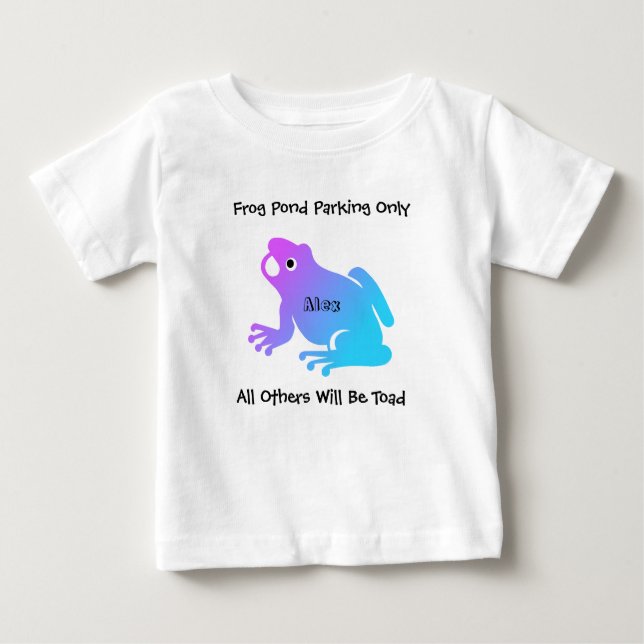 Colorful Pastel Frog Shirt (Front)