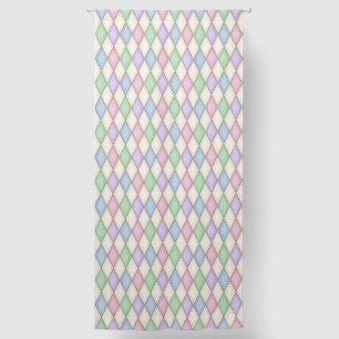 Colorful Pastel Harlequin 108" Blackout Curtains