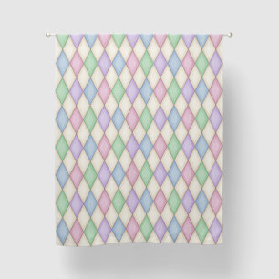 Colorful Pastel Harlequin 63" Blackout Curtains