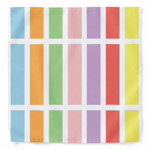 Colorful Pastel Hues Bandana