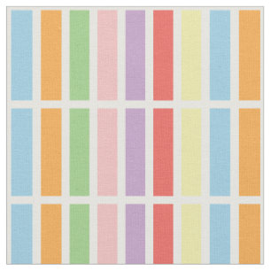 Colorful Pastel Hues Fabric