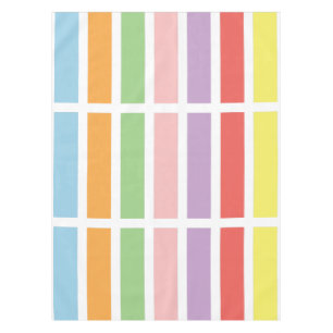 Colorful Pastel Hues Tablecloth