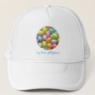 Colorful Pastel Jellybean Easter Candy Trucker Hat