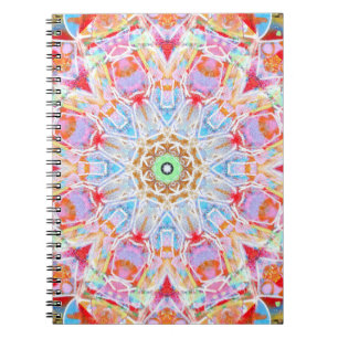 Colorful Pastel Mandala Blank Journal