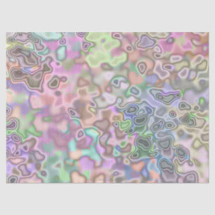Colorful Pastel Mirage Tissue Paper