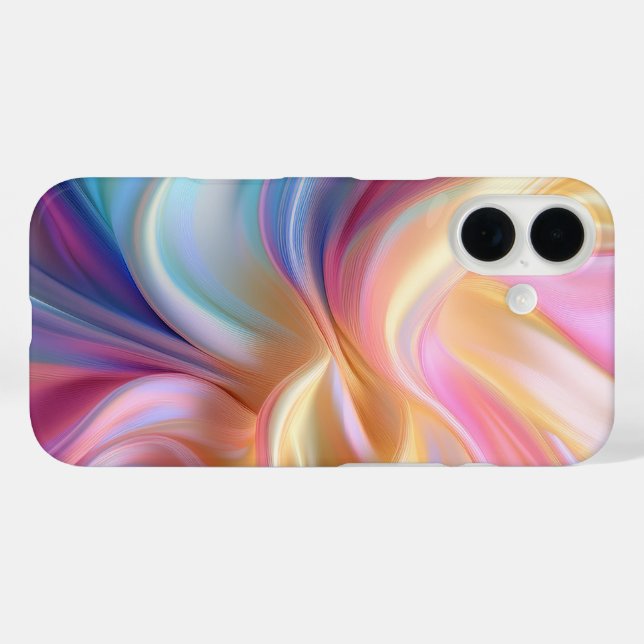 Colorful Pastel Silk Case-Mate iPhone Case (Back (Horizontal))
