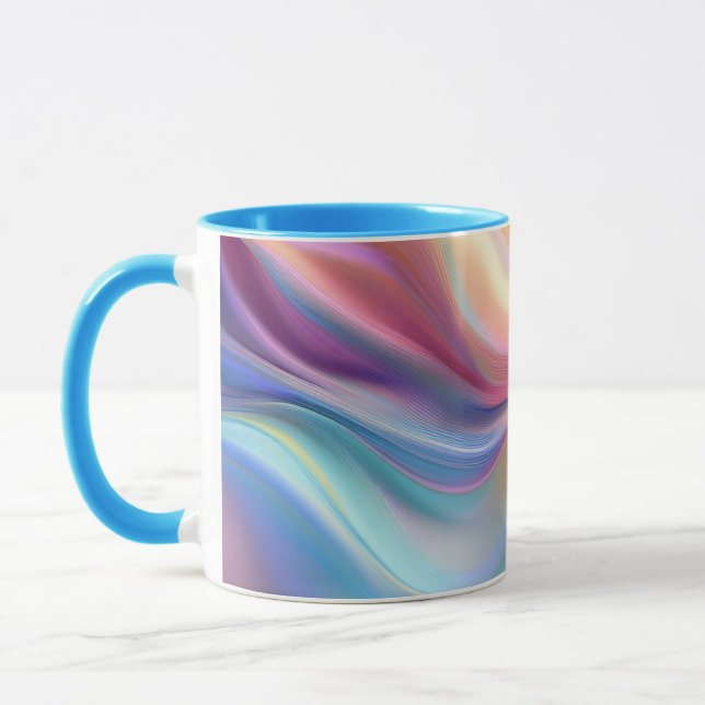 Colorful Pastel Silk Mug (Left)