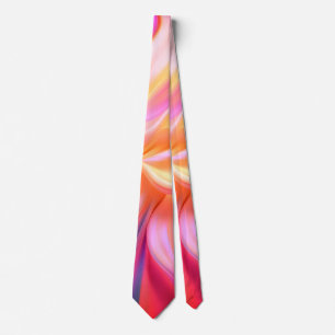 Colorful Pastel Silk Neck Tie