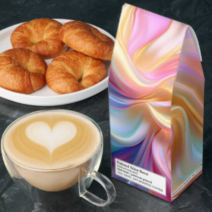 Colorful Pastel Silk Roasted Coffee