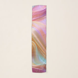 Colorful Pastel Silk Scarf