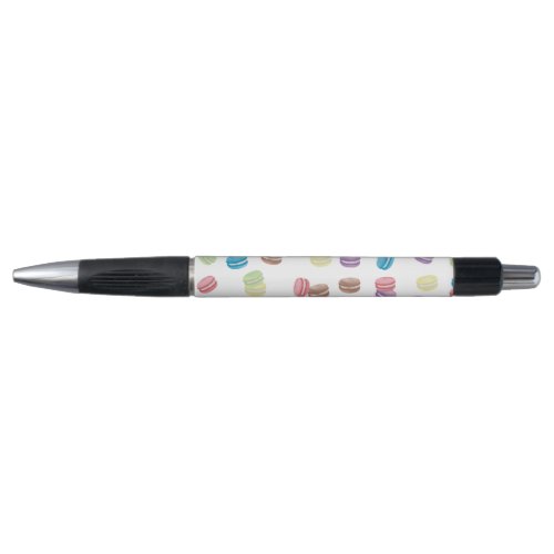 Colorful Pastel Watercolor French Macarons  Pen